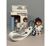 Брелоки «Ведмеді»: класичні Тедді та дикі хижаки на ваших ключах