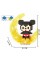 Конструктор Міккі Маус на місяці Дісней з підсвічуванням Bricks Mickey Mouse 3D конструктор з мініблоків (352 деталі)