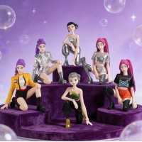 Набор фигурок Кпоп Охотиницы на демонов KPop Demon Hunters 6 шт: Руми, Мира, Зои детские игрушки 8 см