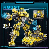 Конструктор трансформер Бамблбі Bumblebee машина трансформер робот дитячий іграшка 240 дет.