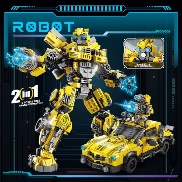 Конструктор трансформер Бамблбі Bumblebee машина трансформер робот дитячий іграшка 240 дет.