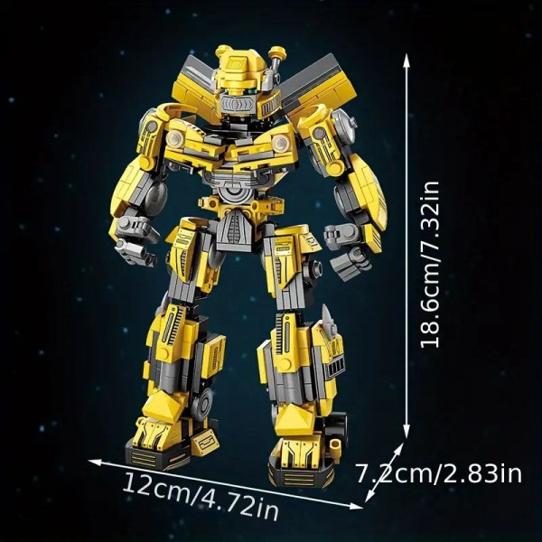 Конструктор трансформер Бамблбі Bumblebee машина трансформер робот дитячий іграшка 240 дет.