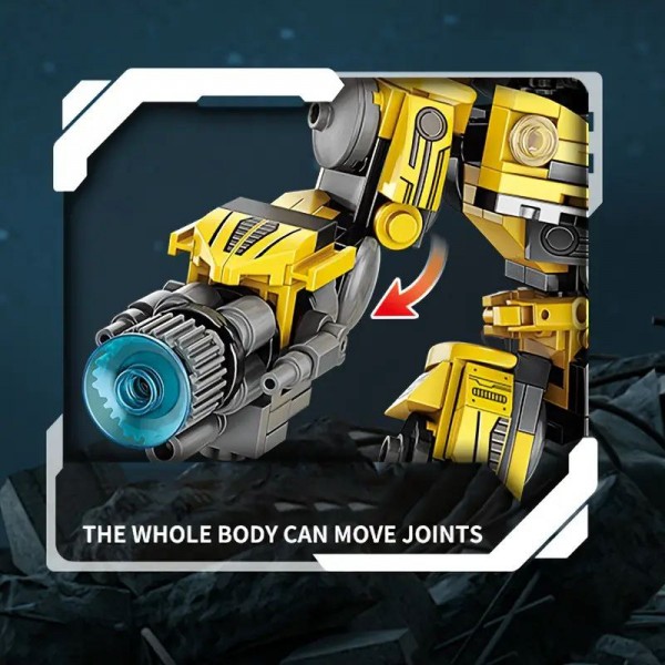 Конструктор трансформер Бамблбі Bumblebee машина трансформер робот дитячий іграшка 240 дет.