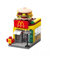 Конструктор МакДональдз McDonald's бургерна дитячий конструктор 118 дит.