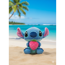 Стіч м'яка іграшка з ягідкою на присосці Lilo &amp; Stitch 20см