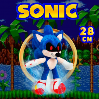 М'яка іграшка Екзектор Exetior із Супер Сонік Sonic Exe плюш 28 см