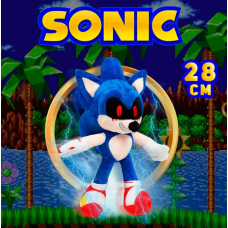 Екзектор м'яка іграшка Exetior із Sonic Exe Супер Сонік плюш 28 см