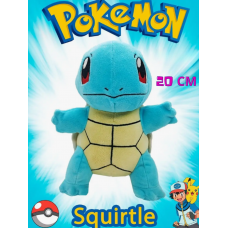 Покемон м'яка іграшка на присосці черепаха Сквіртл Squirtle 20см