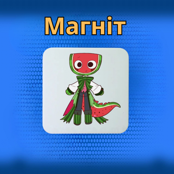 Магніт У Світі Денді Roblox Dandy's World 5*5см