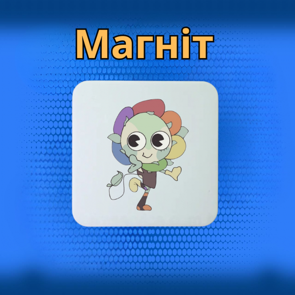 Магніт У Світі Денді Roblox Dandy's World 5*5см