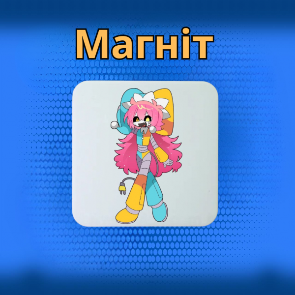 Магніт У Світі Денді Roblox Dandy's World 5*5см