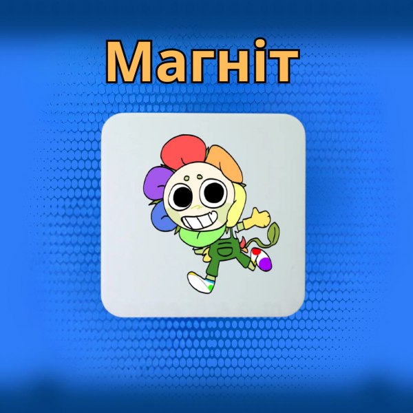 Магніт У Світі Денді Roblox Dandy's World 5*5см