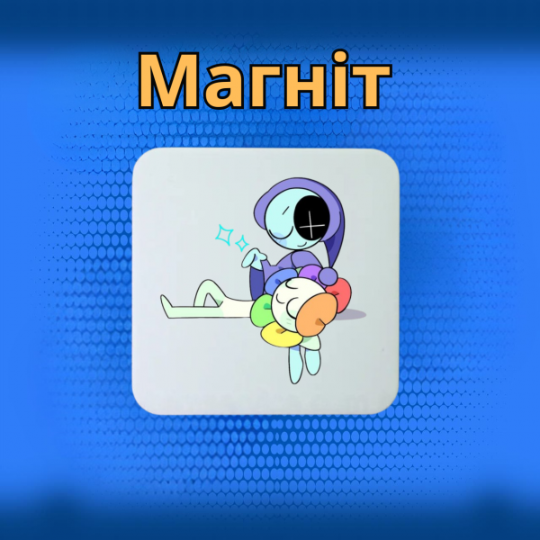 Магніт У Світі Денді Roblox Dandy's World 5*5см