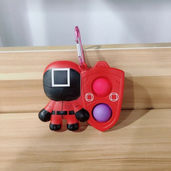 Гра в Кальмара Squid Game серіал іграшки для дітей поп іт pop it антистрес antistress