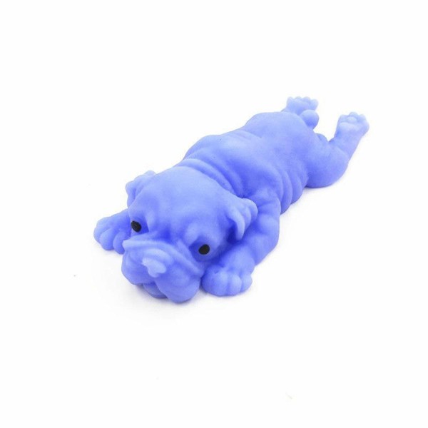 Іграшка антистрес сквіш Мопс синій іграшка тягучка антистрес собачка 14*7,5 см