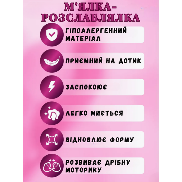 Таба лапка іграшка-антистрес Squishy Сквіш Котик 6,4 см