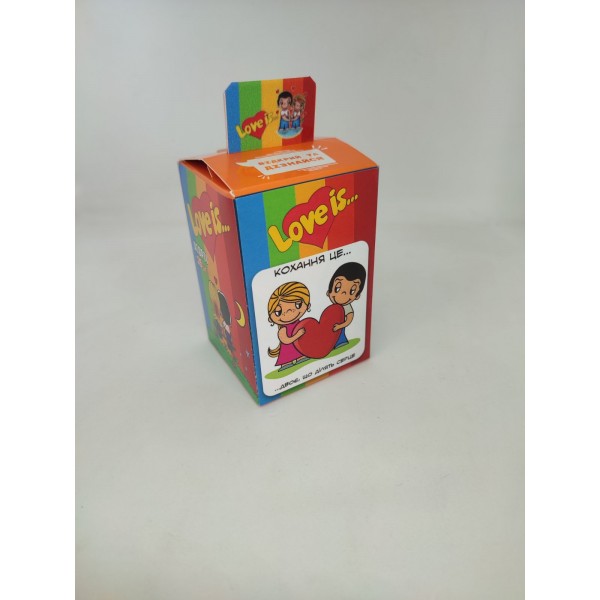 Лове іс Love is Лове з Упаковка жувальної гумки Асорті жувальна гумка жувальна жуйка блок 25 шт