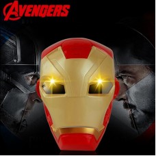 Маска Залізна людина зі світлом Avenger Ironman Айронмен