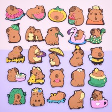 Джибітси капібара Capybara 25 шт аксесуари крокс прикраса