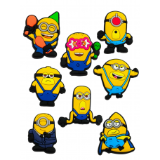 Джибітси Міньйон Гадкий Я Посіпаки Minion 8 шт аксесуари крокс прикраса