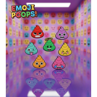 Джибітси Емодзі Emoji смайл 7 шт аксесуари крокс прикраса