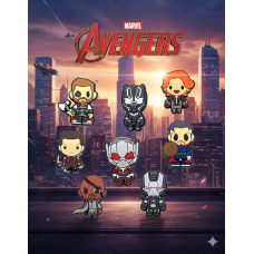 Джибітси Марвел Marvel 8 шт аксесуари крокс прикраса