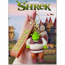 Шрек брелок Shrek силіконовий брелок для ключів креативна підвіска 7,4 см