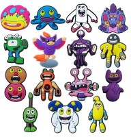 Джібітси Співочі монстри 3D My Singing Monsters 15 шт – прикраси для Crocs