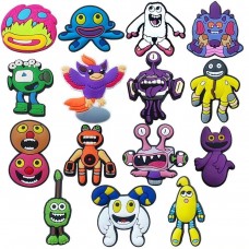 Джібітси Співочі монстри 3D My Singing Monsters 15 шт – прикраси для Crocs