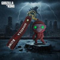 Брелок Годзилла Suco Годзилла и Конг Новая империя Godzilla x Kong фигурка игрушка для ключей, рюкзака, сумки 6,5 см
