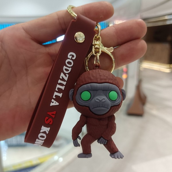 Брелок Годзилла Suco Годзилла и Конг Новая империя Godzilla x Kong фигурка игрушка для ключей, рюкзака, сумки 6,5 см