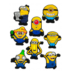 Джибітси Міньйон Гадкий Я Посіпаки Minion 8 шт аксесуари крокс прикраса