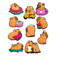 Джибітси Капібара Capybara 10 шт аксесуари крокс прикраса