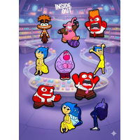 Джибітси Думками навиворіт Inside Out інсайд Головоломка 10 шт аксесуари крокс прикраса