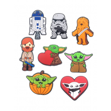 Джибітси Зоряні війни Star Wars 8 шт аксесуари крокс прикраса