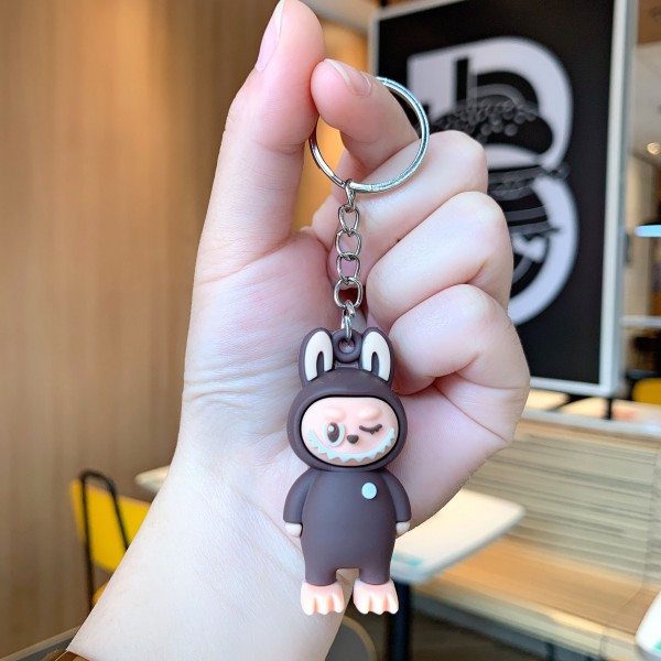 Брелок Лабубу Labubu The Monsters дитячий на рюкзак, ключі 5,5 см