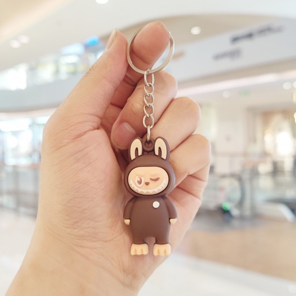 Брелок Лабубу Labubu The Monsters дитячий на рюкзак, ключі 5,5 см