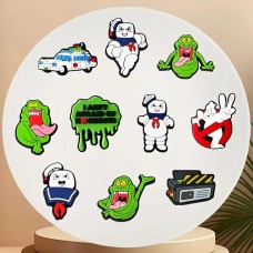 Джибітси Мисливці за привидами Ghostbusters 10 шт аксесуари крокс прикраса