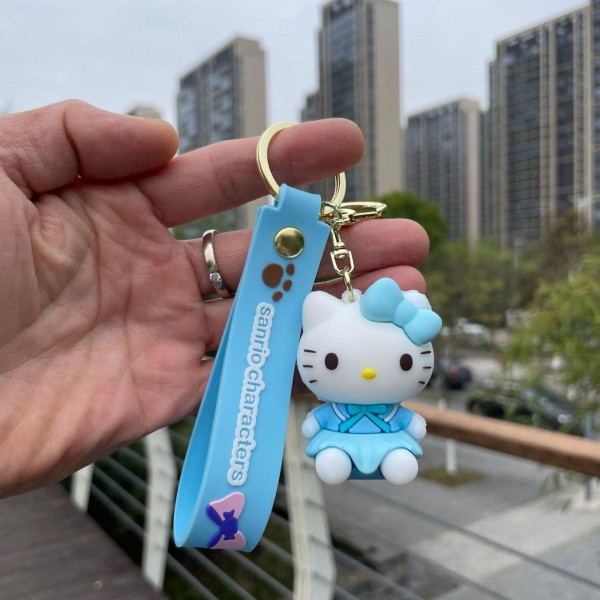 Брелок Привет Китти Хеллоу Китти Hello kitty фигурка игрушка для ключей, рюкзака, сумки 5,5 см