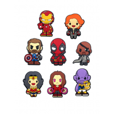 Джибітси Марвел Marvel 8 шт аксесуари крокс прикраса