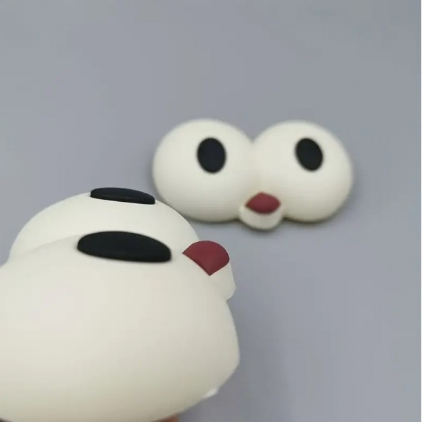 Джибітси очі милі смішні прикраси для взуття з великими очима аксесуари крокс прикраса 2 шт