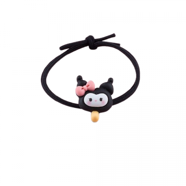 Куромі резинка для волосся Kuromi шпилька заколка  дитячий аксесуар