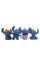 Фигурки Лило и Стич Lilo & Stitch детские игрушки набор 4 шт 3-3,5 см