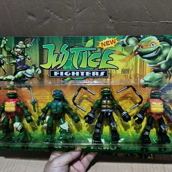 Набір фігурок Черепашки Ніндзя TMNT Teenage Mutant Ninja Turtle фігурки героїв 4 шт.