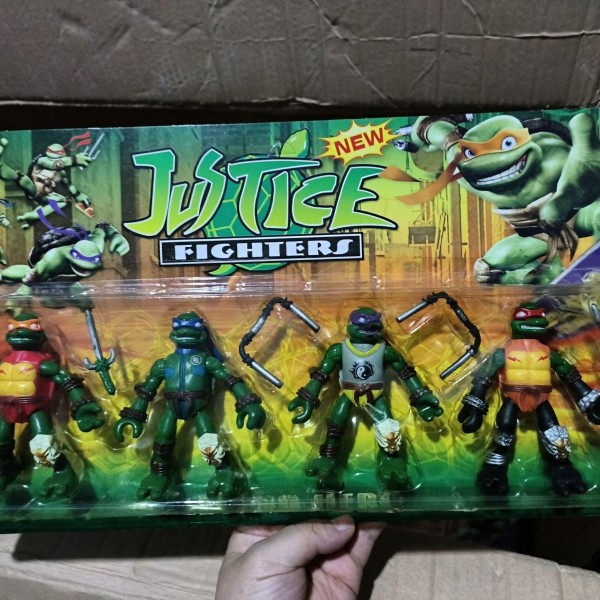 Набір фігурок Черепашки Ніндзя TMNT Teenage Mutant Ninja Turtle фігурки героїв 4 шт.