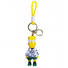 Барт Сімпсон брелок Симпсони Bart Simpson милий брелок на ключі, на сумку 7,7см
