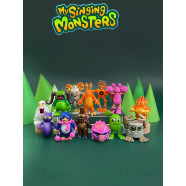 Набір фігурок Мої монстри, що співають My Singing Monsters іграшки дитячі 13 шт 4-9 см