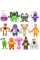 Набір фігурок Мої монстри, що співають My Singing Monsters іграшки дитячі 13 шт 4-9 см