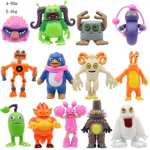 Набір фігурок Мої монстри, що співають My Singing Monsters іграшки дитячі 13 шт 4-9 см
