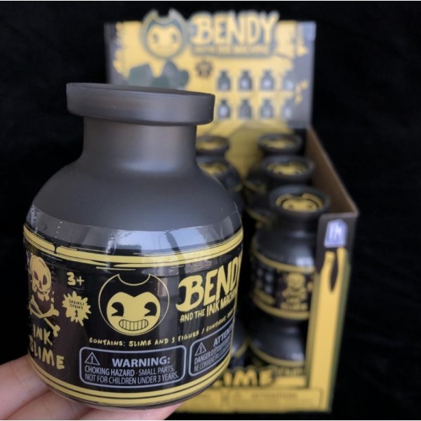 Бенді та Чорнильна Машина Bendy and the Ink Machine Слайм із сюрприз фігуркою Чорнильний слайм із загадковою фігуркою